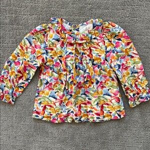 Mayoral Colorful Floral Kids Blouse